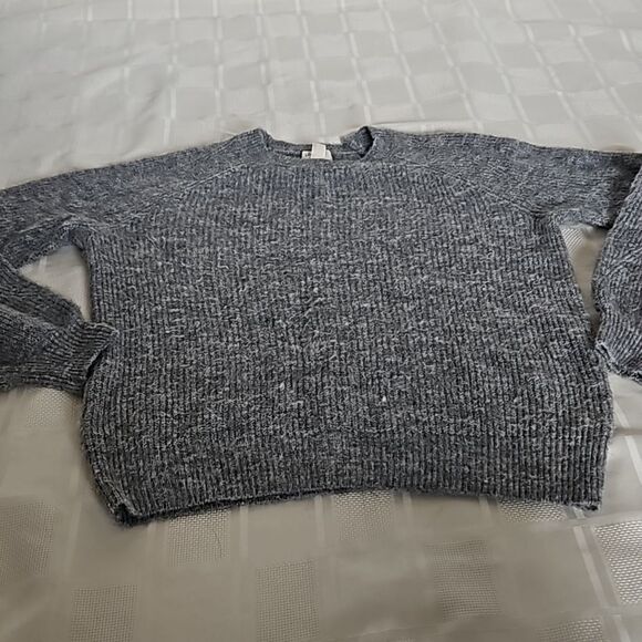 Style & Co. Knitted Long Sleeves Sweater Small Gray - Picture 15 of 16